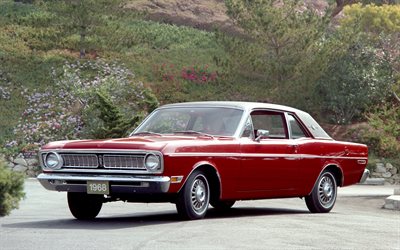 ford falcon futura sports coupe, muscle car, auto del 1968, oldsmobiles, 62c, auto retrò, ford falcon futura sports coupe del 1968, auto americane, ford