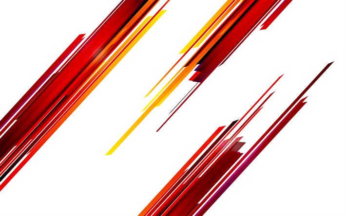 red lines on white background, red lines abstraction background, lines background, creative abstract background, red lines