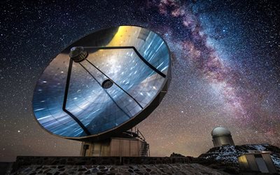 ラ シラ天文台, 4k, 望遠鏡, 天文台, 天文学, 星空, チリ, 南アメリカ, ヨーロッパ南天天文台, eso