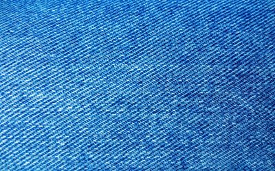 4k, texture denim blu, macro, texture tessuto, blue jeans, texture denim, texture jeans, sfondi denim blu
