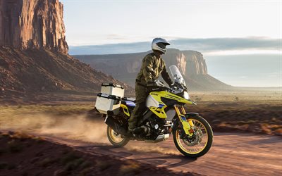 Suzuki V-Strom 1050 XT, 4k, desert, 2022 bikes, offroad, adventure, 2022 Suzuki V-Strom, japanese motorcycles, Suzuki