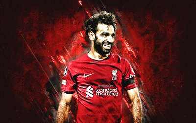 Mohamed Salah, Liverpool FC, Egyptian football player, portrait, Premier League, England, football, Salah Liverpool