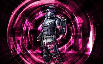 gage, 4k, sfondo astratto rosso, fortnite, raggi astratti, gage skin, fortnite gage skin, personaggi fortnite, gage fortnite