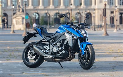 Suzuki GSX-S950, 4k, superbikes, 2022 bikes, street, Blue Suzuki GSX-S950, 2022 Suzuki GSX-S950, japanese motorcycles, Suzuki