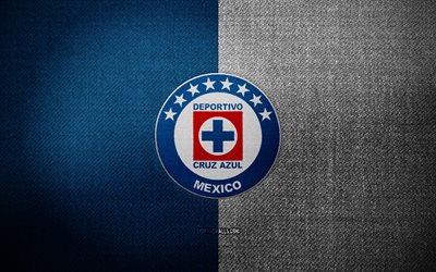 escudo cruz azul, 4k, fondo de tela blanca azul, liga mx, logo cruz azul, emblema de cruz azul, logotipo deportivo, club de futbol mexicano, cruz azul, fútbol, cruz azul fc