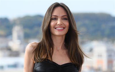 Angelina Jolie, 4k, 2022, american actress, movie stars, Hollywood, beauty, picture with Angelina Jolie, american celebrity, Angelina Jolie photoshoot