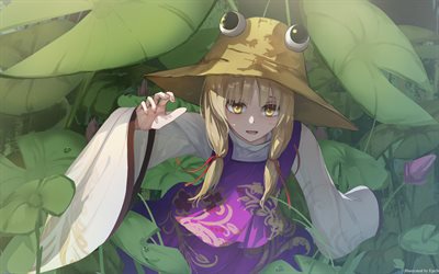 모리야 스와코, 동방, 애니메이션 캐릭터, 일본 만화, 동방 프로젝트, 동방 캐릭터