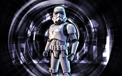 imperial stormtrooper, 4k, gris de fondo abstracto, fortnite, rayos abstractos, imperial stormtrooper skin, fortnite imperial stormtrooper skin, fortnite personajes, imperial stormtrooper fortnite