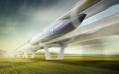 Hardt Hyperloop, European hyperloop technology, high speed transport tunnel, future technologies, transport of the future