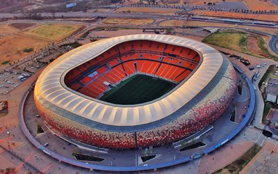 stadio fnb, soccer city, the calabash, stadi di calcio, stadio bidvest wits, johannesburg, sudafrica, bidvest wits, stadi sudafricani