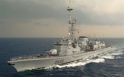 latouche-tréville, d646, frégate française, marine française, navires de guerre français, otan, marine nationale