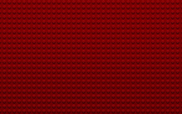 4k, red LEGO texture, red LEGO constructor, red seamless LEGO background, red lego background, seamless LEGO texture, red LEGO constructor texture, LEGO