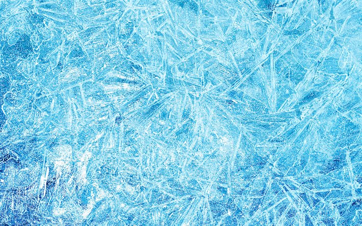 얼음 질감, 4k, 푸른 겨울 배경, 푸른 얼음 배경, 얼어붙은 물 질감, 물 질감, 물 배경