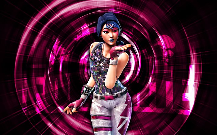 Sparkle Specialist, 4k, purple abstract background, Fortnite, abstract rays, Sparkle Specialist Skin, Fortnite Sparkle Specialist Skin, Fortnite characters, Sparkle Specialist Fortnite