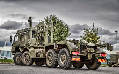 rmmv hx, trator militar, caminhão militar tático, veículos militares rheinmetall man, rmmv hx3, veículos militares, cara