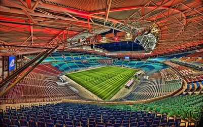 red bull arena, leipzig, vista inside, interior, estádio de futebol, stands, rb leipzig stadium, estádios de futebol alemão, alemanha, bundesliga