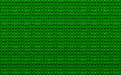 4k, yeşil lego doku, kırmızı lego yapıcı, yeşil dikişsiz lego arka plan, yeşil lego arka plan, dikişsiz lego dokusu, yeşil lego yapıcı dokusu, lego