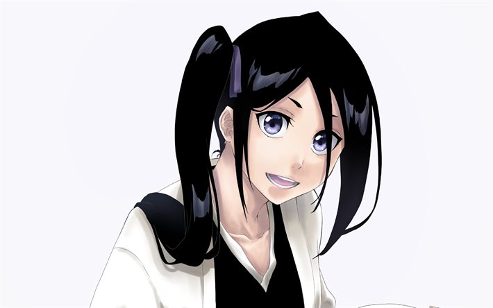 Rukia Kuchiki, Bleach, 13th Division, japanese manga, Rukia Kuchiki portrait, anime characters, Bleach characters, Kuchiki Rukia