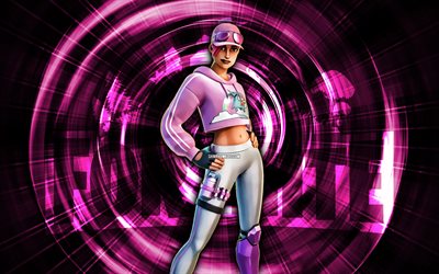 britestorm bomber, 4k, fondo abstracto púrpura, arte grunge, fortnite, rayos abstractos, britestorm bomber skin, fortnite britestorm bomber skin, personajes de fortnite, britestorm bomber fortnite