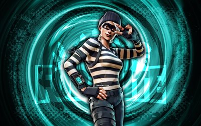 4k, Rapscallion, Fortnite, blue grunge spiral background, Fortnite Rapscallion Skin, Rapscallion Fortnite character, Rapscallion Fortnite, Fortnite characters, grunge art, Rapscallion Skin