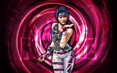 4k, Sparkle Specialist, Fortnite, purple grunge spiral background, Fortnite Sparkle Specialist Skin, Sparkle Specialist Fortnite character, Sparkle Specialist Fortnite, Fortnite characters, grunge art, Sparkle Specialist Skin