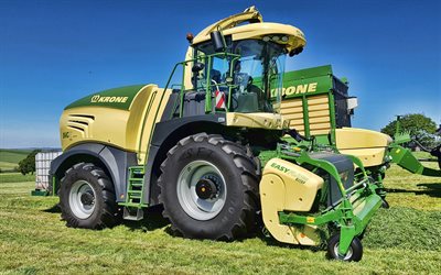 KRONE Big X, harvester, agricultural machinery, Krone 320 BiG X, combine, KRONE EasyFlow 300 S, forage harvester, KRONE