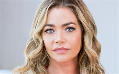 Denise Richards, 4k, american actress, movie stars, Hollywood, picture with Denise Richards, blonde woman, american celebrity, Denise Richards photoshoot