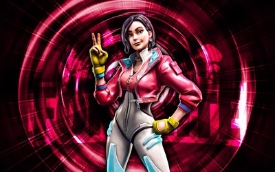 rox, 4k, roxo abstrato de fundo, fortnite, resumo raios, rox skin, fortnite rox skin, personagens de fortnite, rox fortnite