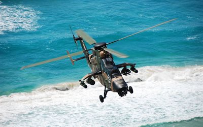Eurocopter Tiger, Royal Australian Air Force, attack helicopters, Australian army, RAAF, military helicopters, combat aircraft, Eurocopter EC-665 Tiger HAD, aircraft, Eurocopter, Tiger ARH