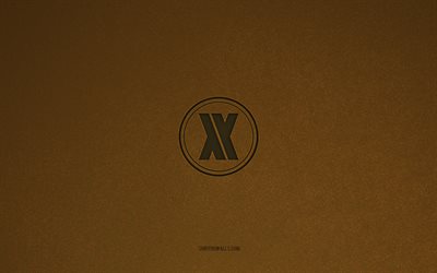 blasterjaxx のロゴ, 4k, 音楽のロゴ, ブラスタージャックスのエンブレム, 茶色の石のテクスチャ, ブラスタージャックス, 音楽ブランド, blasterjaxxサイン, 茶色の石の背景