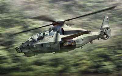 4k, 벨 360 인빅터스, 미군, 전투 헬리콥터, 군용 헬리콥터, 공격 정찰기, 전투기, 벨 360