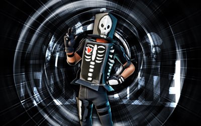 scare package boxer, 4k, grauer abstrakter hintergrund, fortnite, abstrakte strahlen, scare package boxer skin, fortnite scare package boxer skin, fortnite charaktere, scare package boxer fortnite