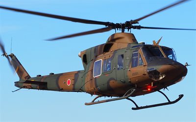 bell 412epx, helicóptero multipropósito, helicóptero militar, bell 412, fuerza de autodefensa aérea de japón, subaru bell 412 epx, japón
