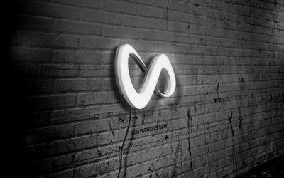 DJ Snake neon logo, 4k, black brickwall, William Sami Etienne Grigahcine, grunge art, creative, canadian DJs, logo on wire, DJ Snake white logo, DJ Snake logo, artwork, DJ Snake