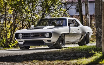 2022, RingBrothers Strode, 4k, exterior, front view, 1969 Chevrolet Camaro, retro sports cars, american cars, Chevrolet Camaro tuning, Chevrolet
