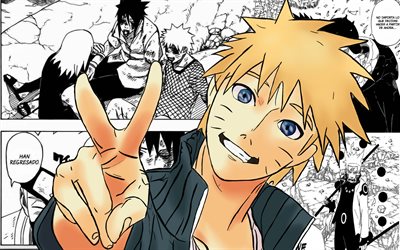 Naruto Uzumaki, 4k, portrait, Naruto, japanese manga, anime characters, Naruto characters, Uzumaki Naruto