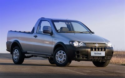 Fiat Strada, 4k, pickups, 2006 cars, ZA-spec, Fiat 278, 2006 Fiat Strada, italian cars, Fiat