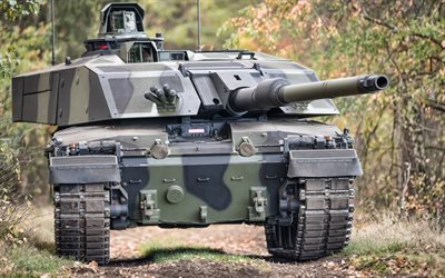 Challenger 2, British main battle tank, British Army, FV4034 Challenger 2, MBT, modern armored vehicles, tanks, Great Britain, Challenger tank