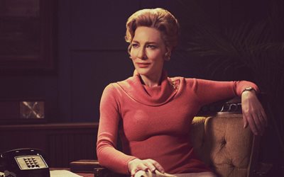 Cate Blanchett, photoshoot, Australian actress, red knitted sweater, Australian star, popular actresses, Catherine Elise Blanchett
