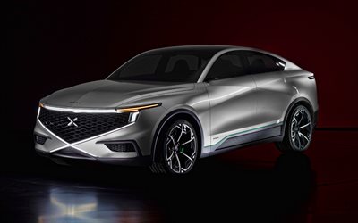 2022, Namx HUV concept, 4k, front view, exterior, Hydrogen-Powered SUV, Hydrogen cars, silver Namx HUV, Pininfarina