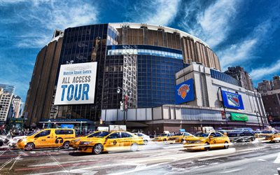 Madison Square Garden, MSG, New York, sports arena, New York Rangers Stadium, NHL, New York Knicks Stadium, NBA, USA, New York Rangers, New York Knicks