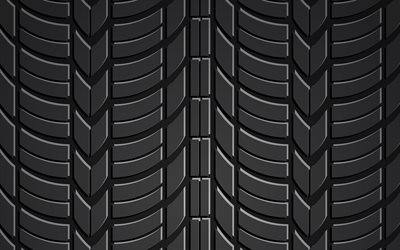 patrones de la banda de rodadura del automóvil, 4k, macro, neumático, banda de rodadura del neumático, neumático de automóvil, llantas, banda de rodadura del automóvil, patrones de la banda de rodadura de los neumáticos, texturas vectoriales