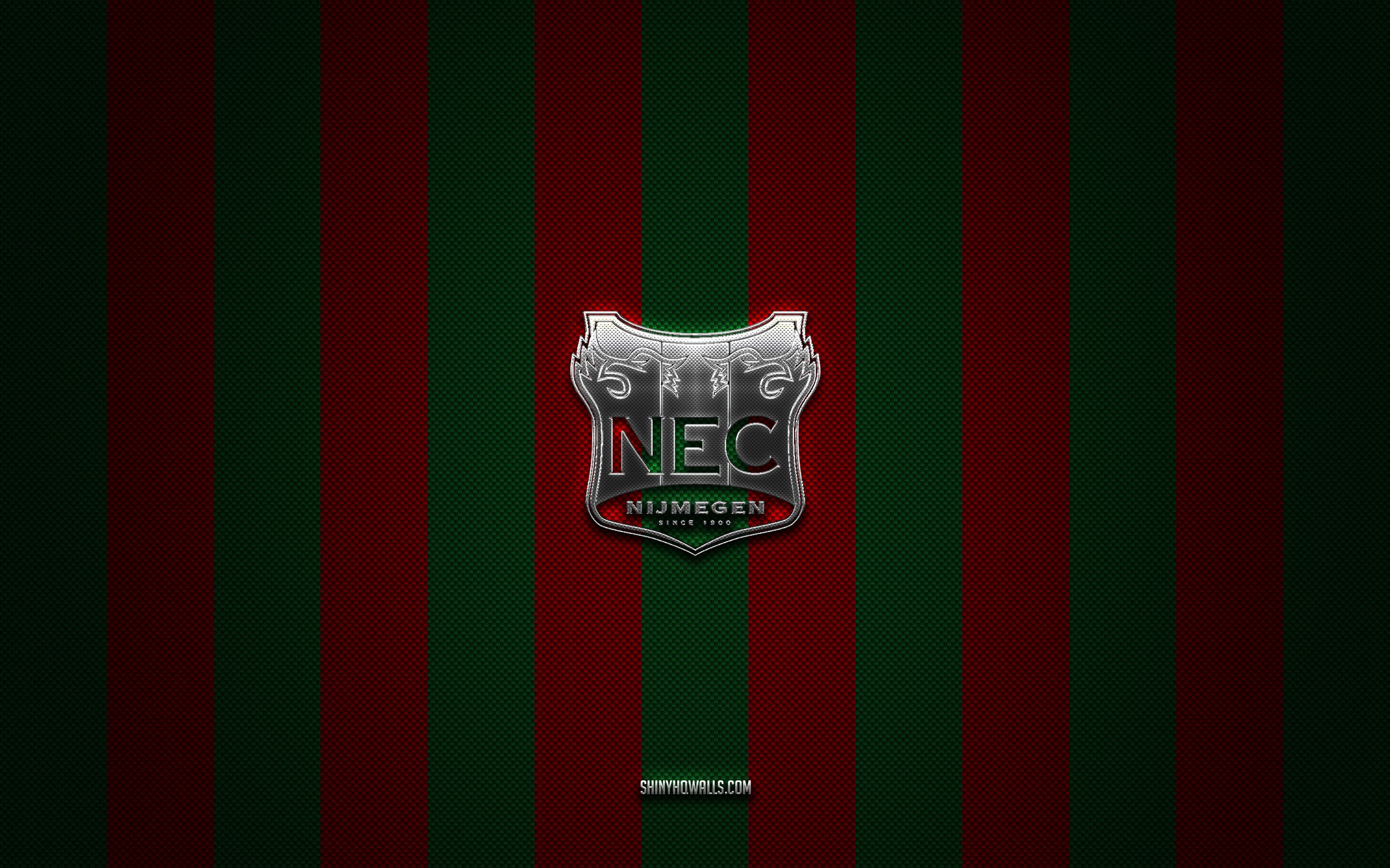 Download Wallpapers NEC Nijmegen Logo Dutch Football Club Eredivisie